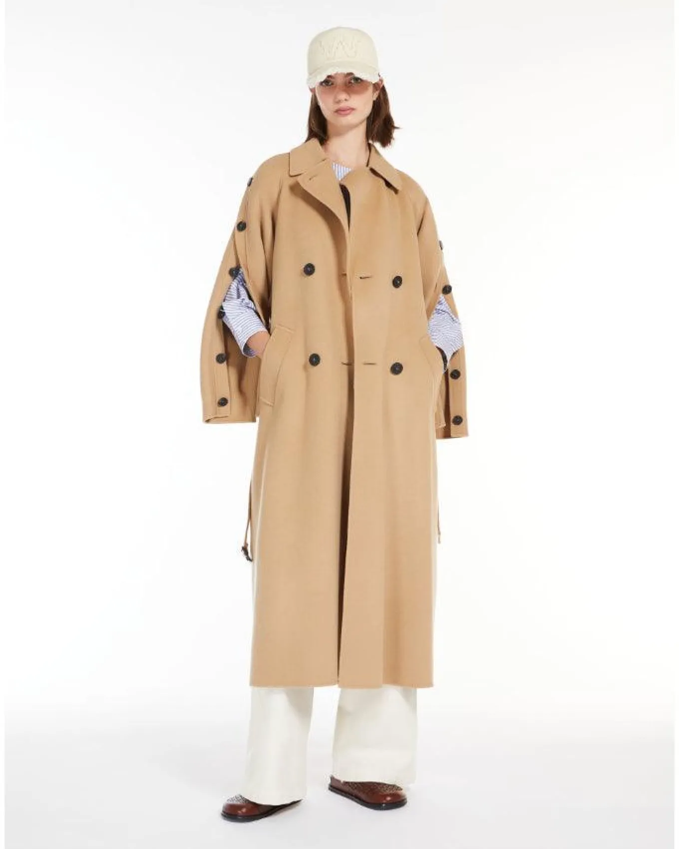 Max Mara Weekend Natale Wool Trench Coat