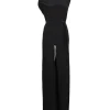 Norma Kamali Sleeveless Drop Shoulder Jumpsuit