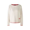 Oui Mini Heart Trim Pullover