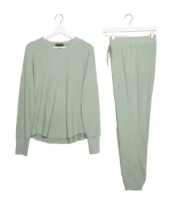 Peachy in Color PJ Sweater Top
