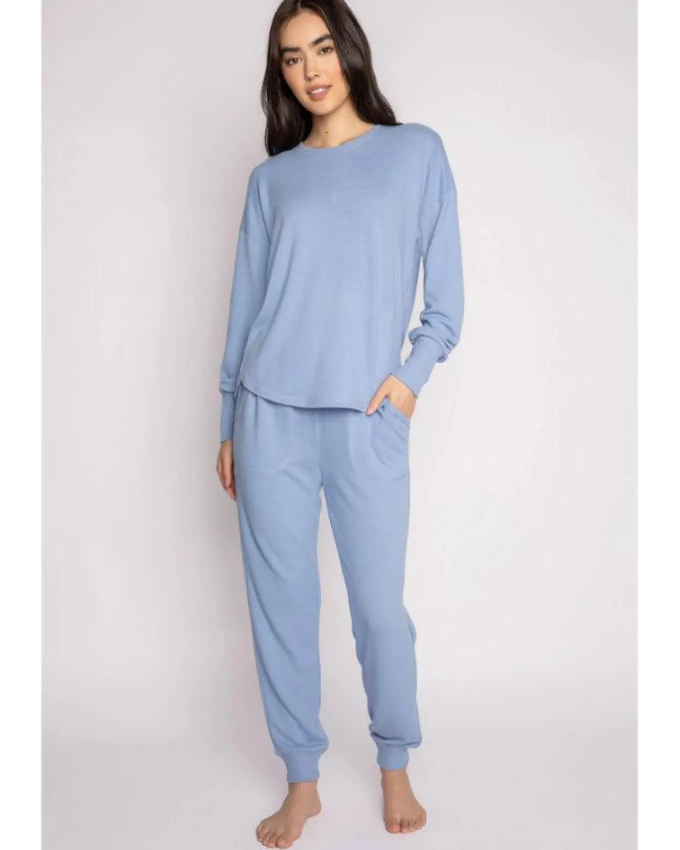 Peachy in Color PJ Sweater Top