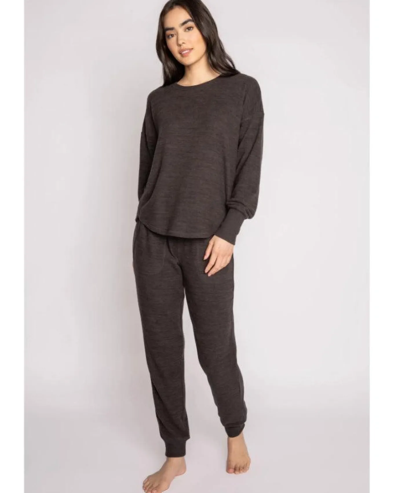 Peachy in Color PJ Sweater Top