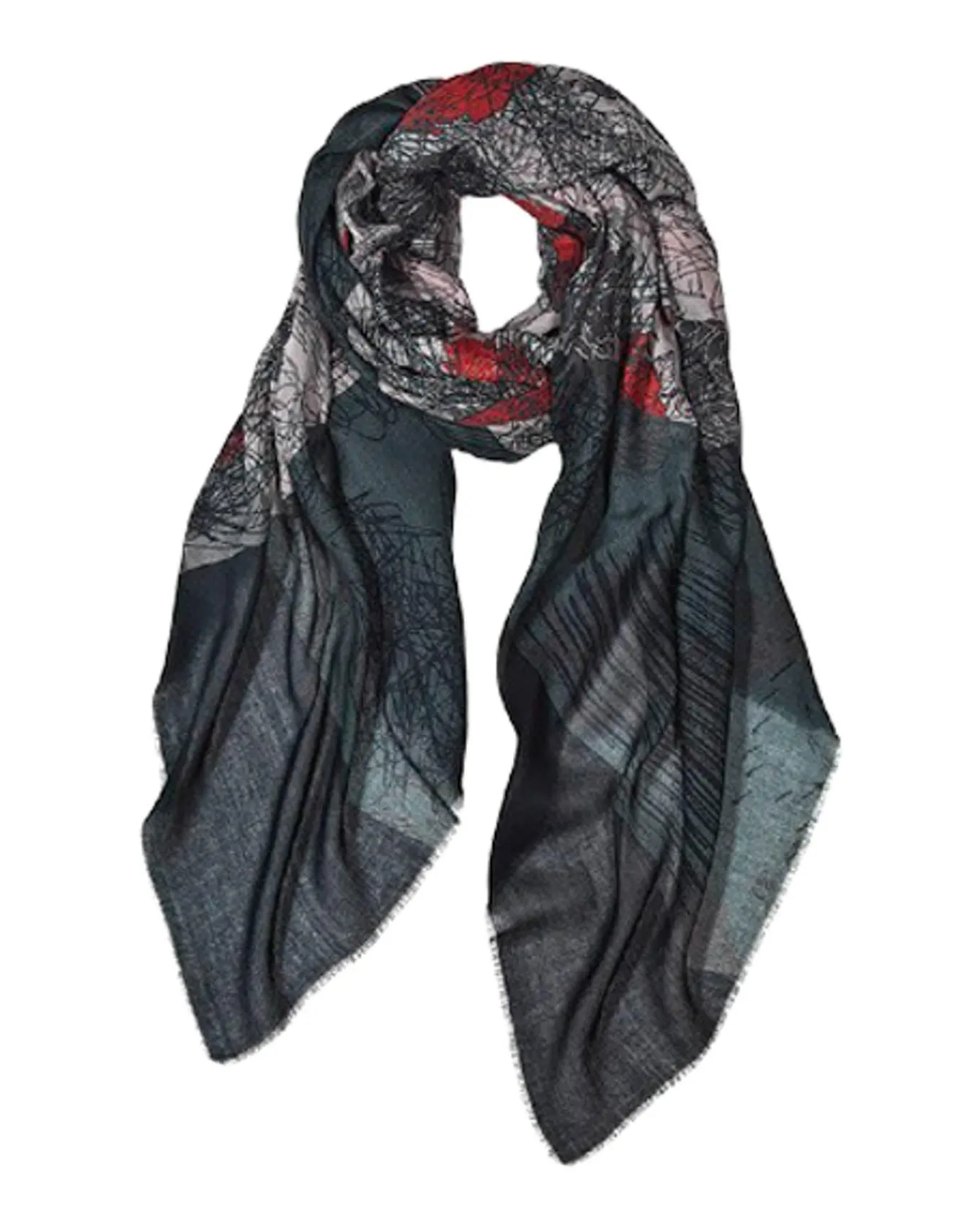 Poppies Scarf