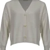 Purotatto Ribbed Short Cardigan