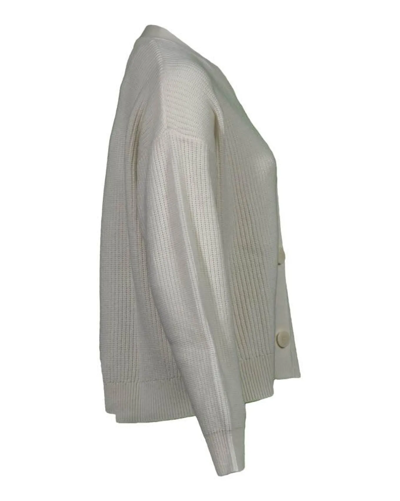 Purotatto Ribbed Short Cardigan