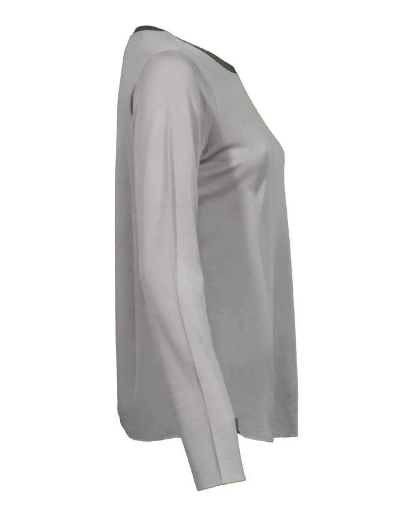 Purotatto Satin Neck Trim Top