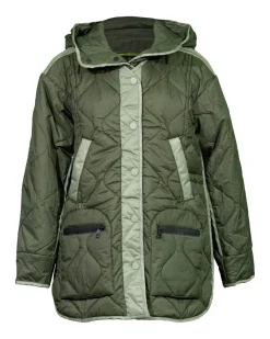Quilted Shirt Coat