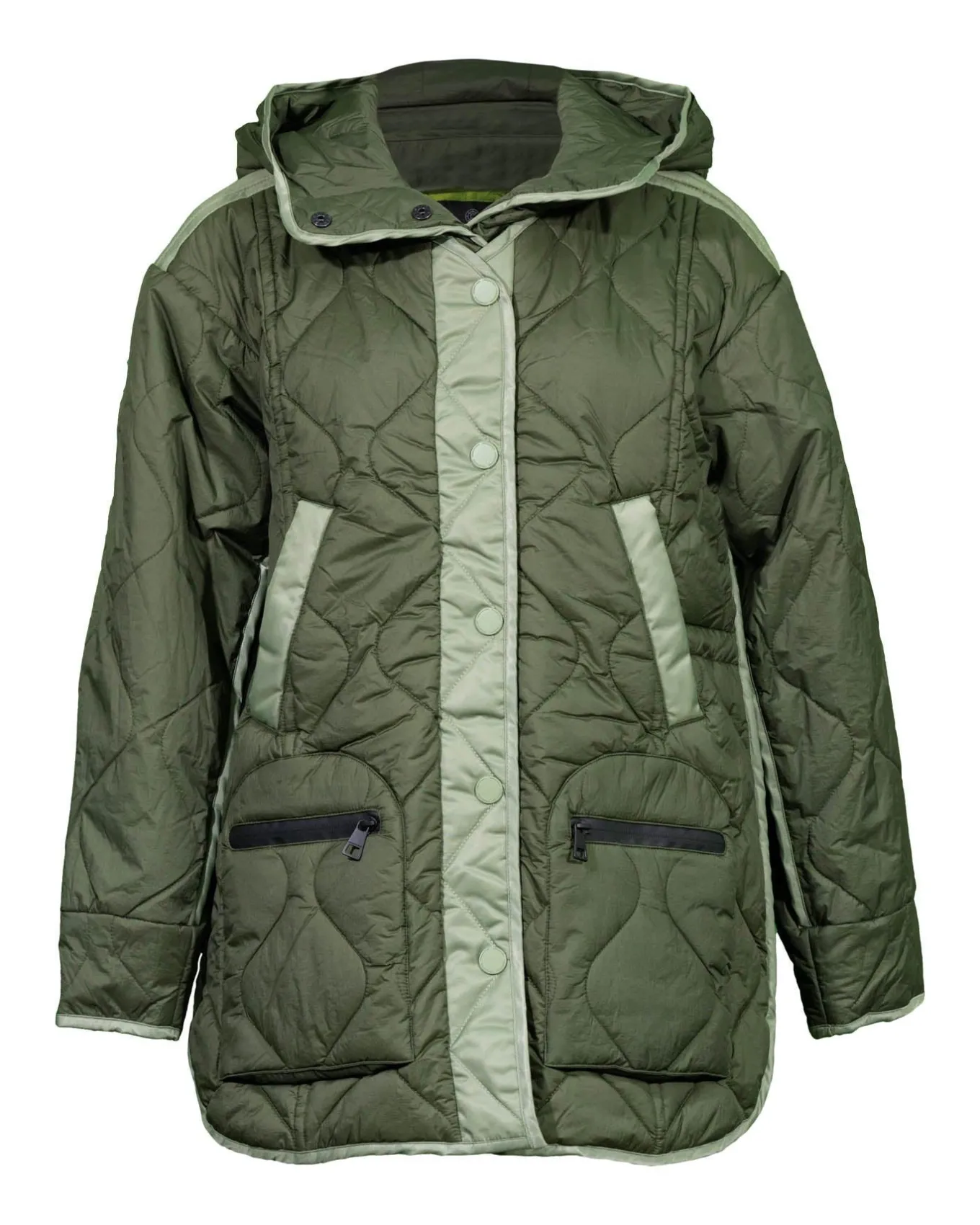 Quilted Shirt Coat