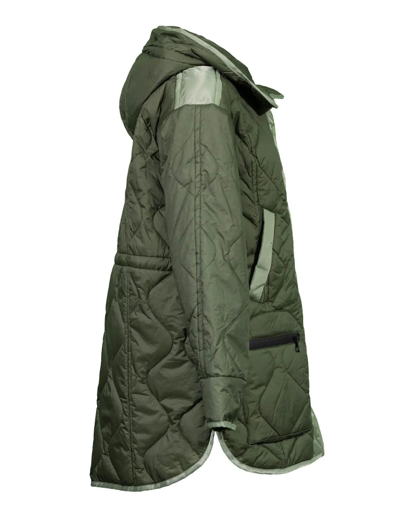 Quilted Shirt Coat