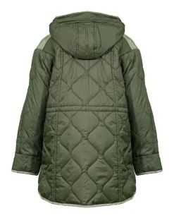 Quilted Shirt Coat
