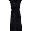 Rails Alai Satin Wrap Dress