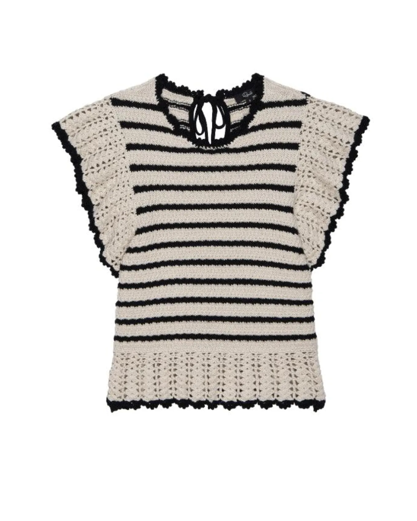 Rails Coen Peekaboo Sleeve Top