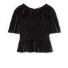 Rails Crinkle Velvet Top