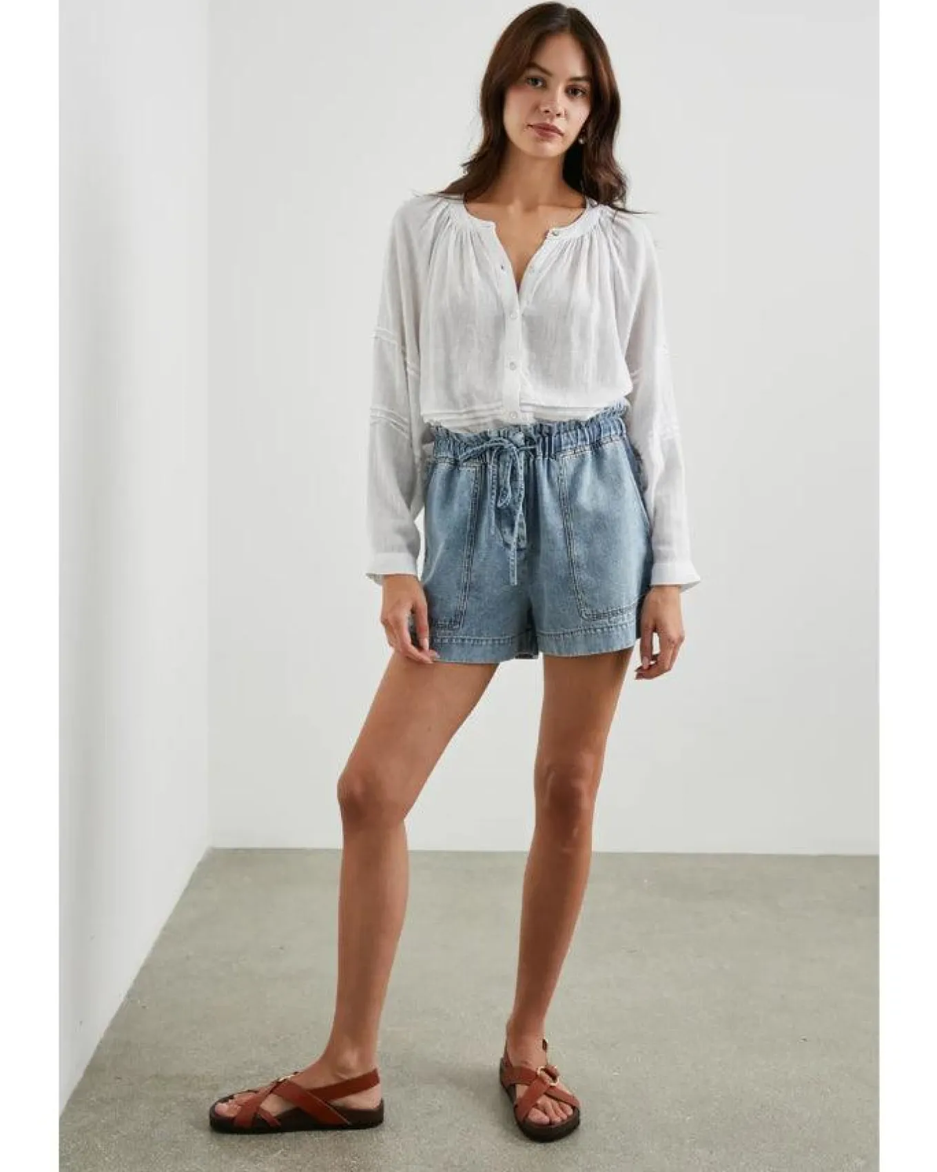 Rails Frances Linen Blouse