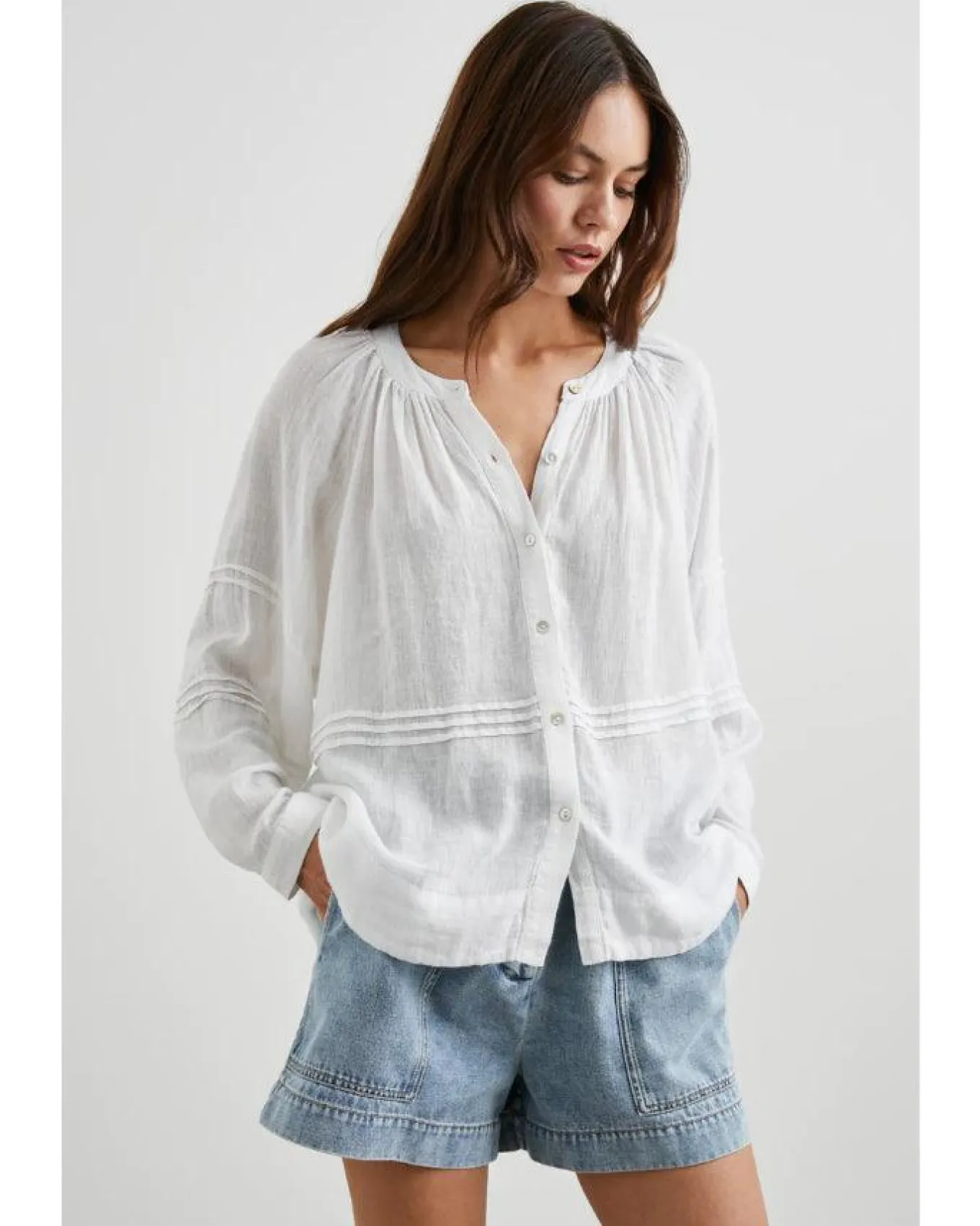 Rails Frances Linen Blouse