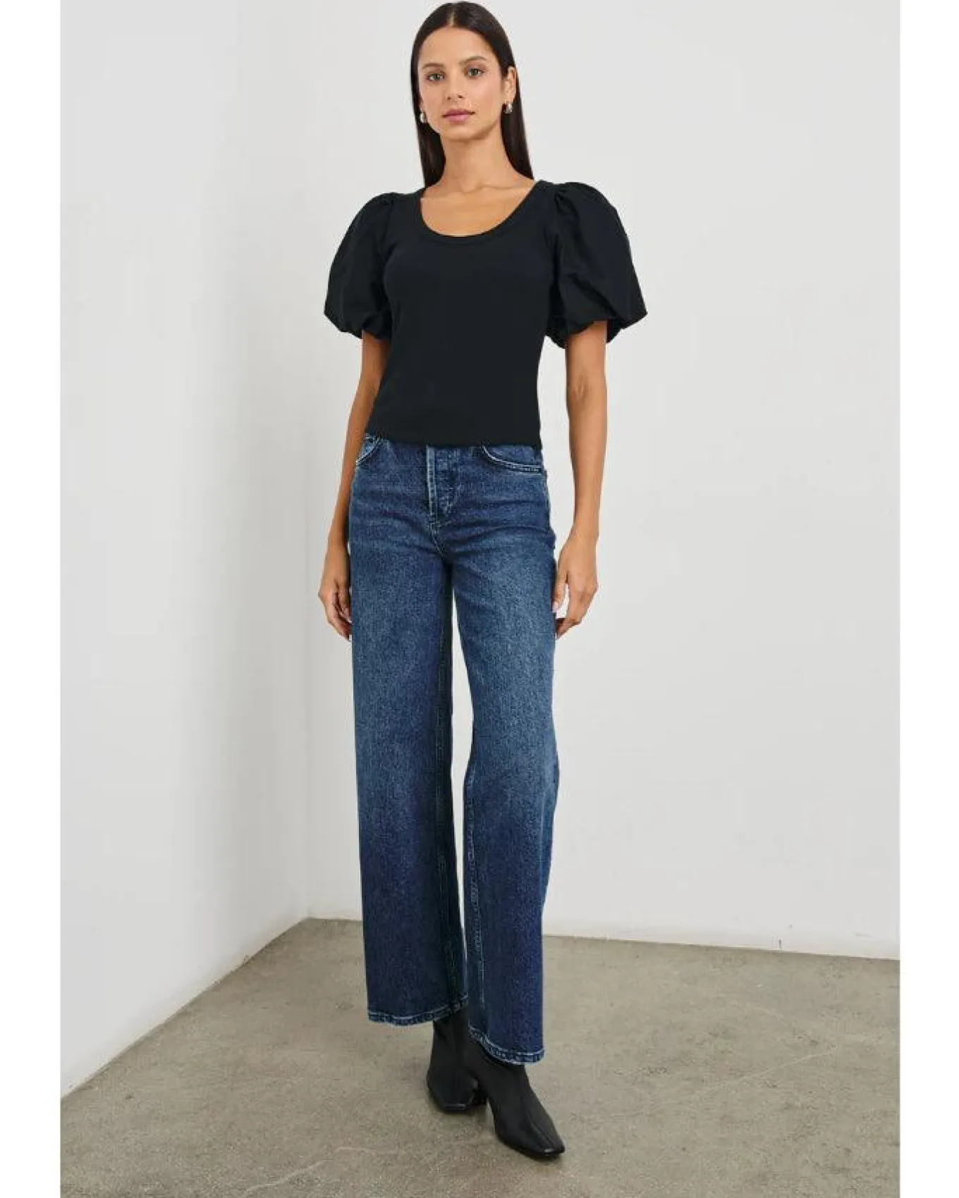 Rails Hallie Balloon Sleeve Top