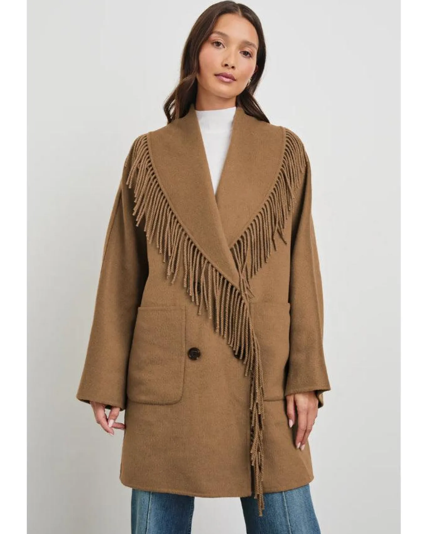 Rails Hugo Fringe Coat