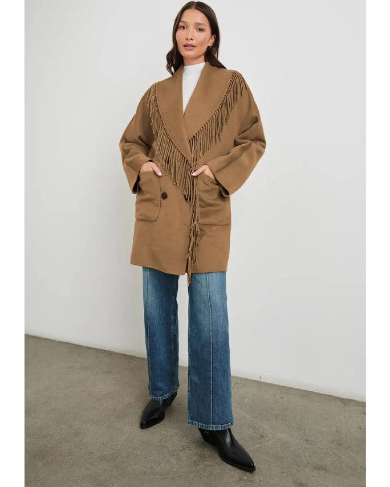 Rails Hugo Fringe Coat