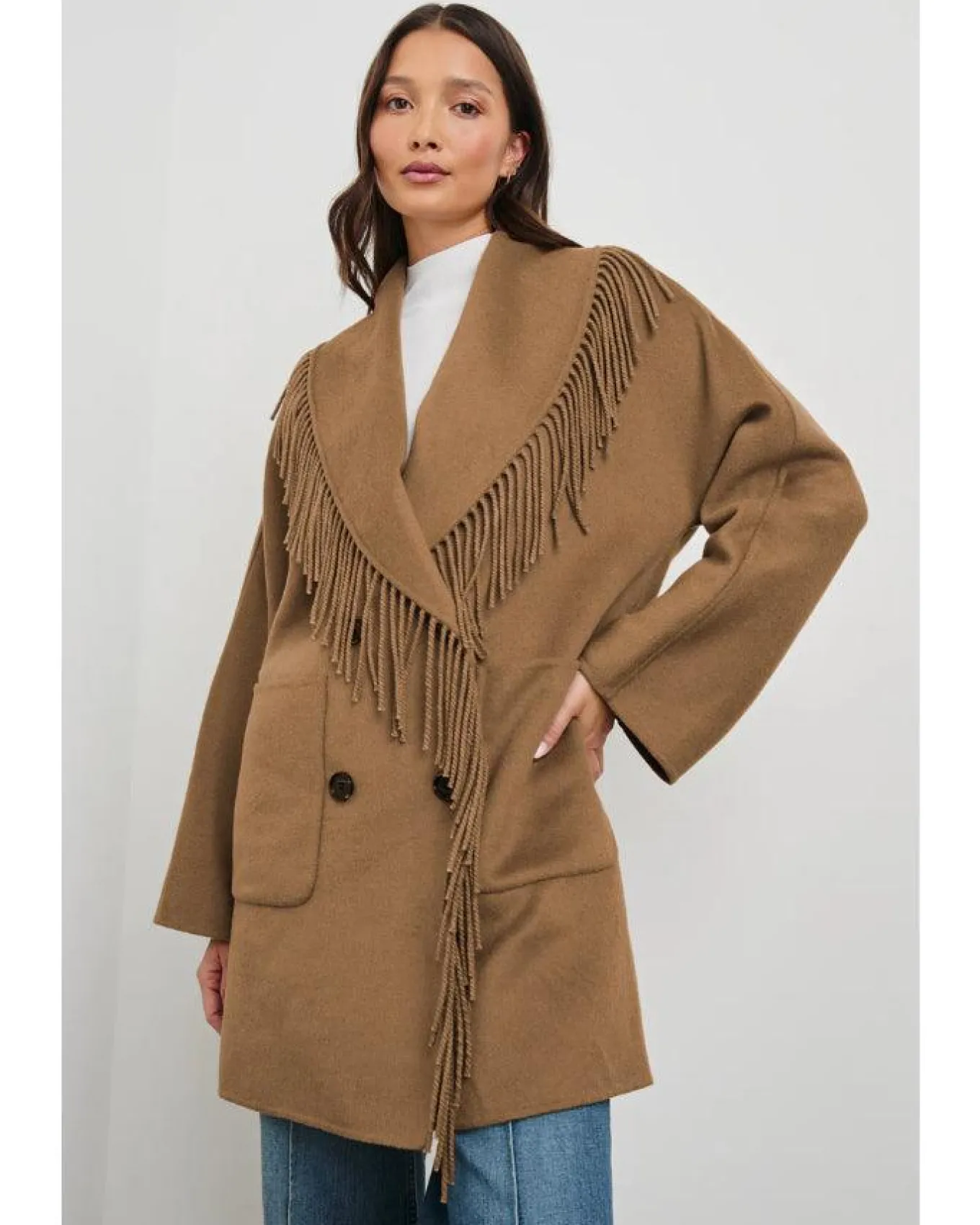 Rails Hugo Fringe Coat