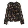 Rails Indi Sandstone Print Blouse