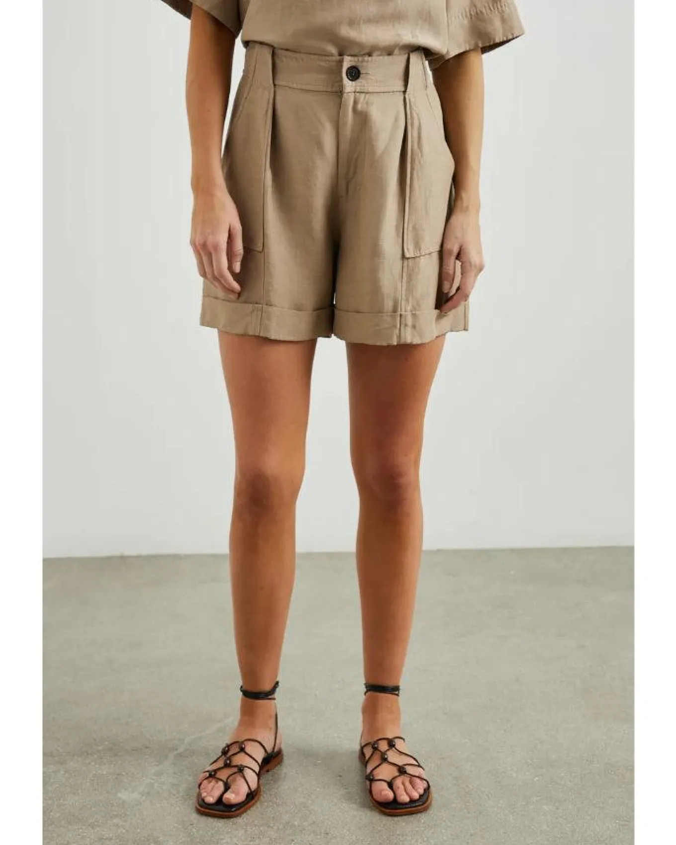 Rails Maryam Linen Shorts