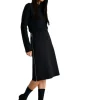 Shan Sofia 3D Jersey Side Zip Skirt
