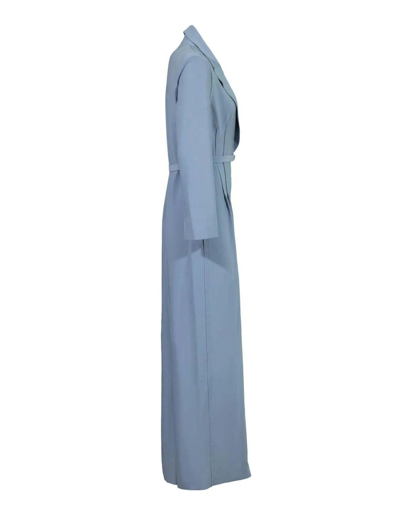 Single Breasted Straight Leg Jumpsuit
