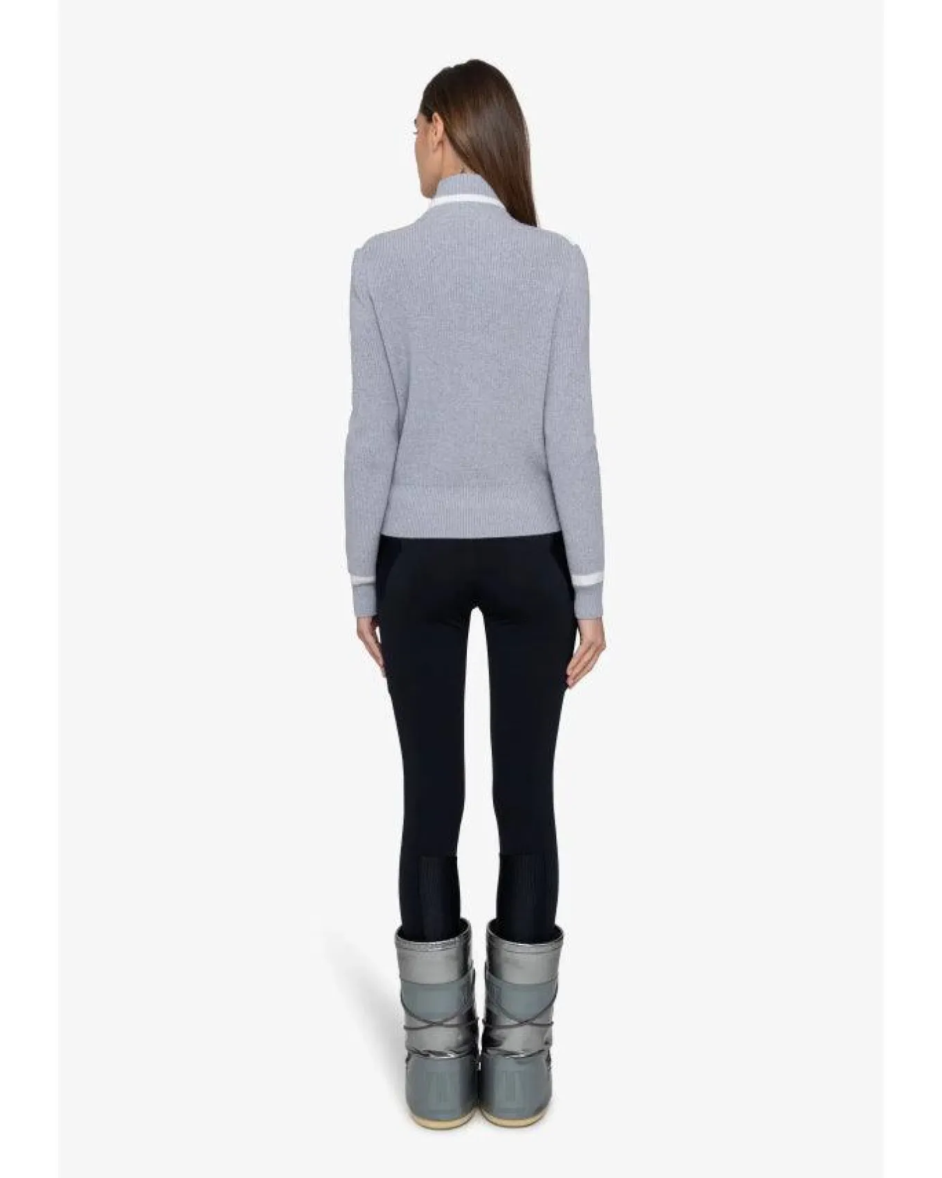 Sportalm Quilt Front Zip Cardi