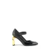 Tara MJ Hi Gold Heel Pump