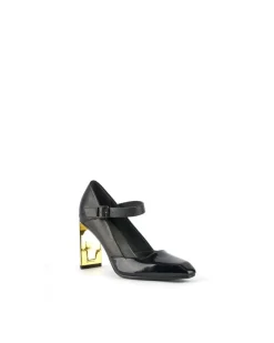 Tara MJ Hi Gold Heel Pump