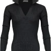 Tonet Rib Merino Polo Pullover