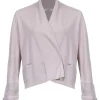 Tonet Silk Knit Open Cardigan
