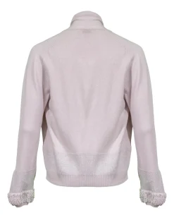 Tonet Silk Knit Open Cardigan