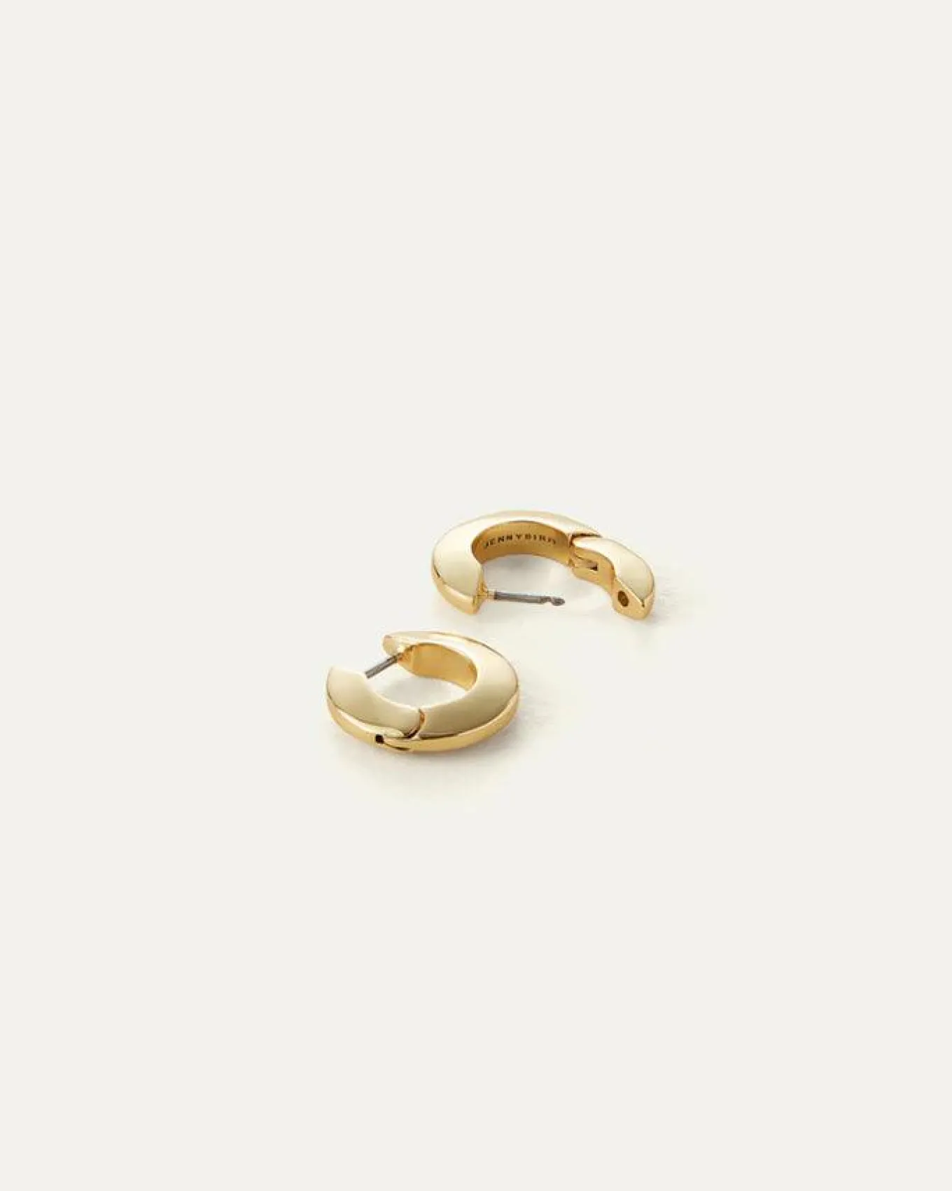 Toni Small Hinged Gold Hoops