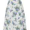 Veronica Beard Arwen Floral Skirt
