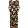 Veronica Beard Avani Floral Long Dress