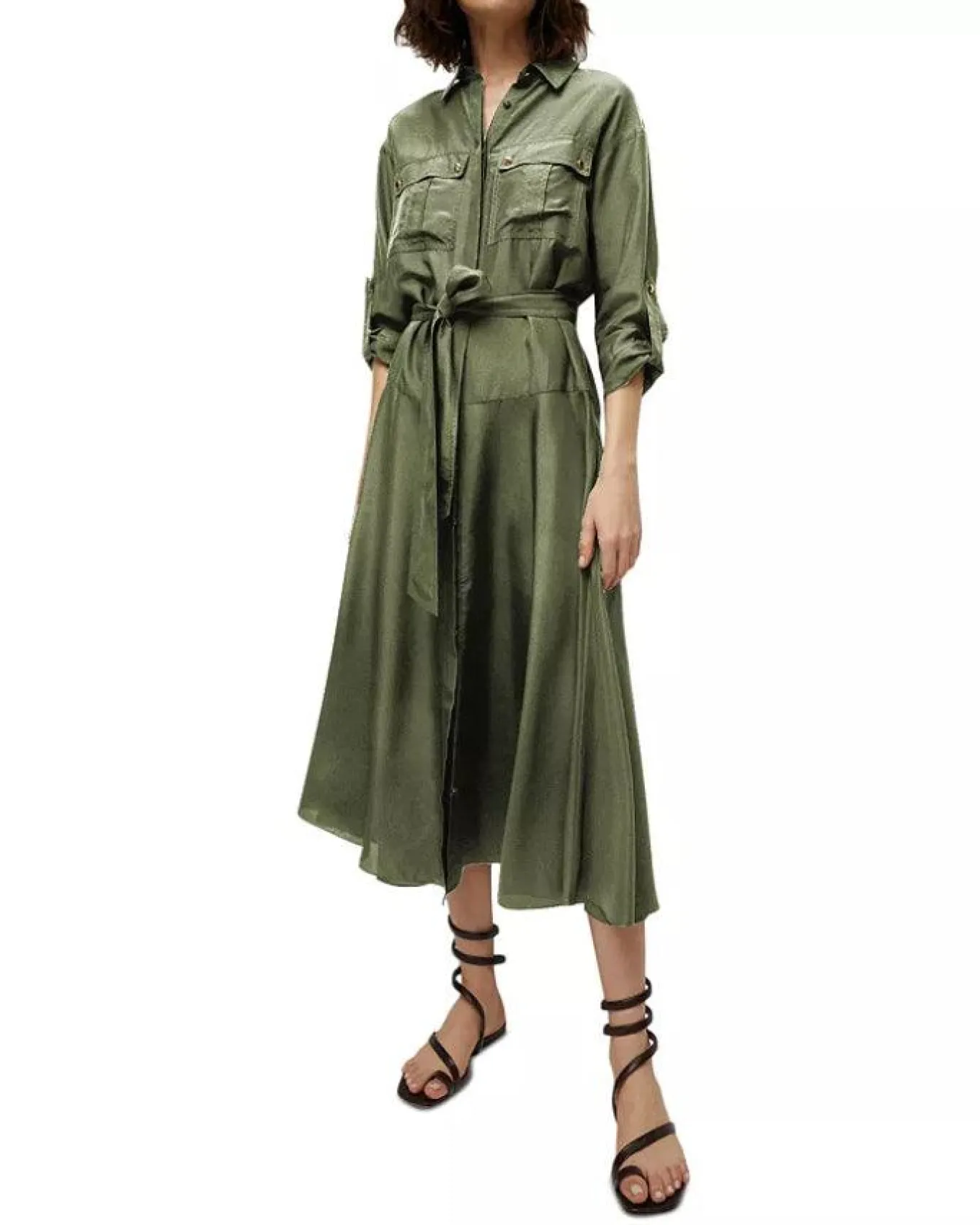 Veronica Beard Camille Silk Dress