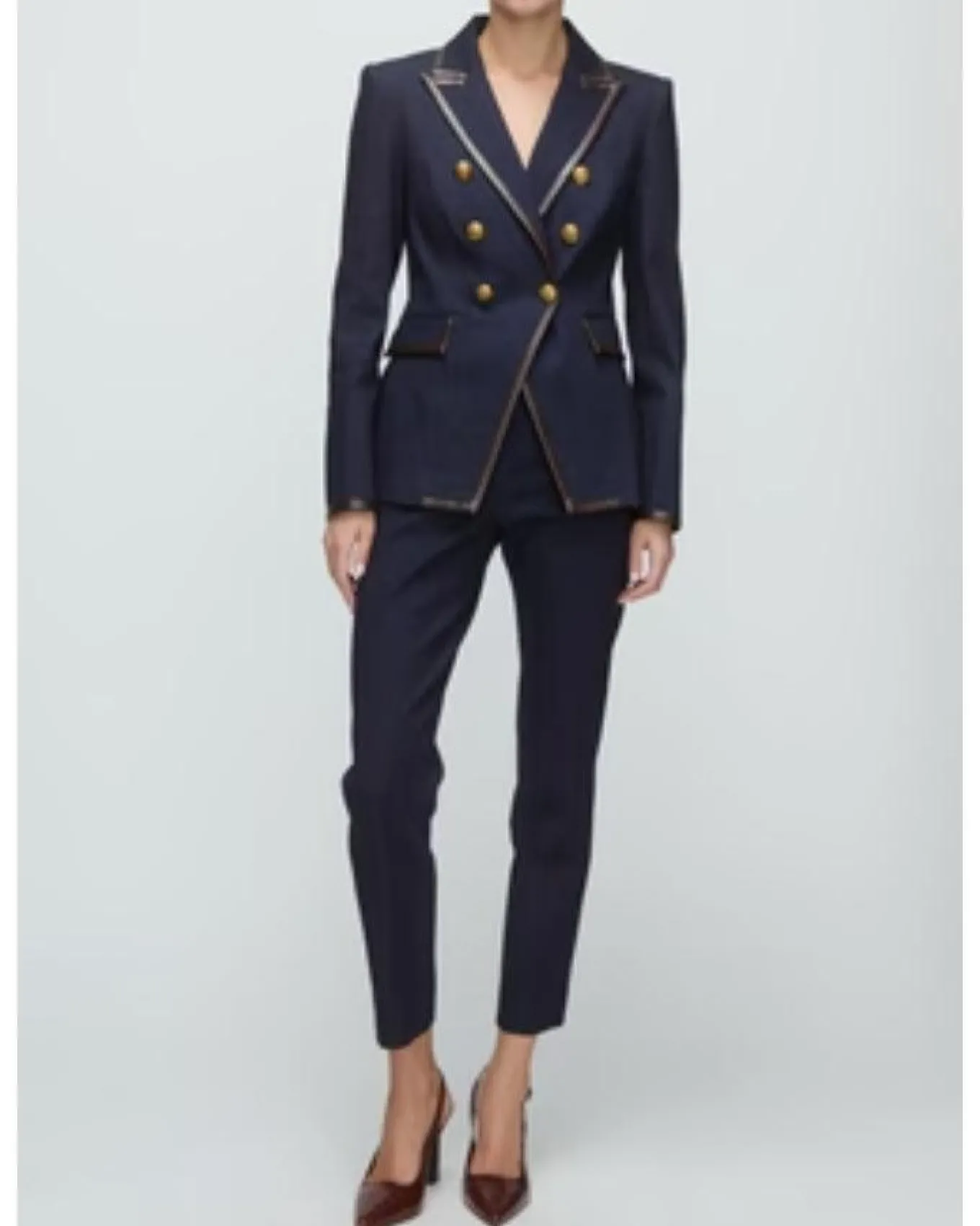 Veronica Beard Chiara Ankle Pant