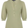 Veronica Beard Coralee Top Sage