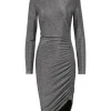 Veronica Beard Cyrus Metallic Dress