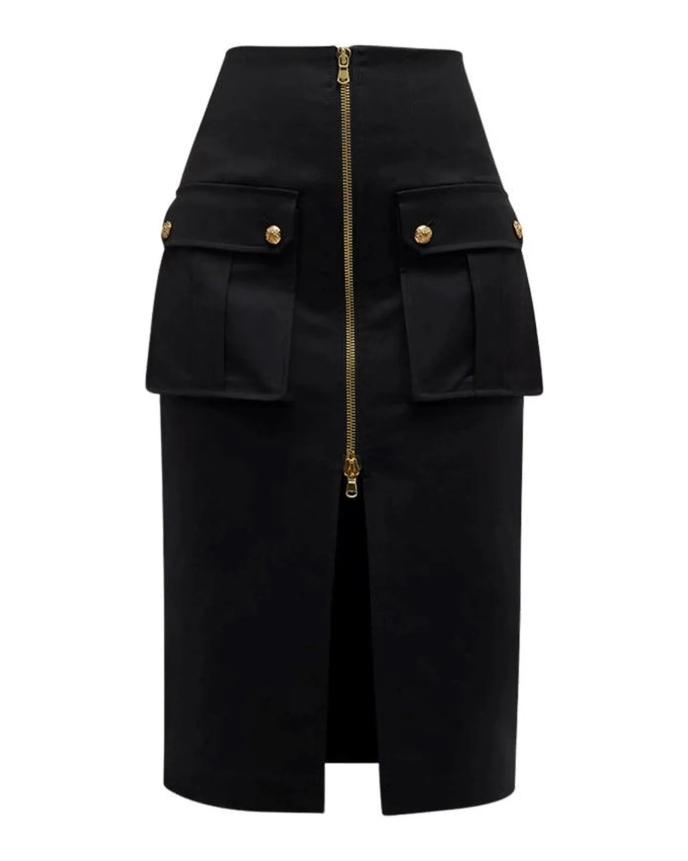 Veronica Beard Dallas Zip Front Pencil Skirt