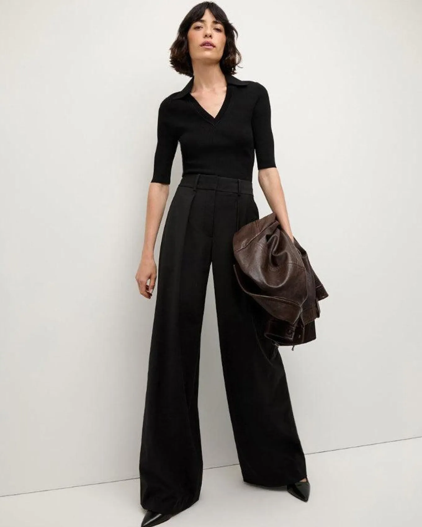 Veronica Beard Emily Polo Top