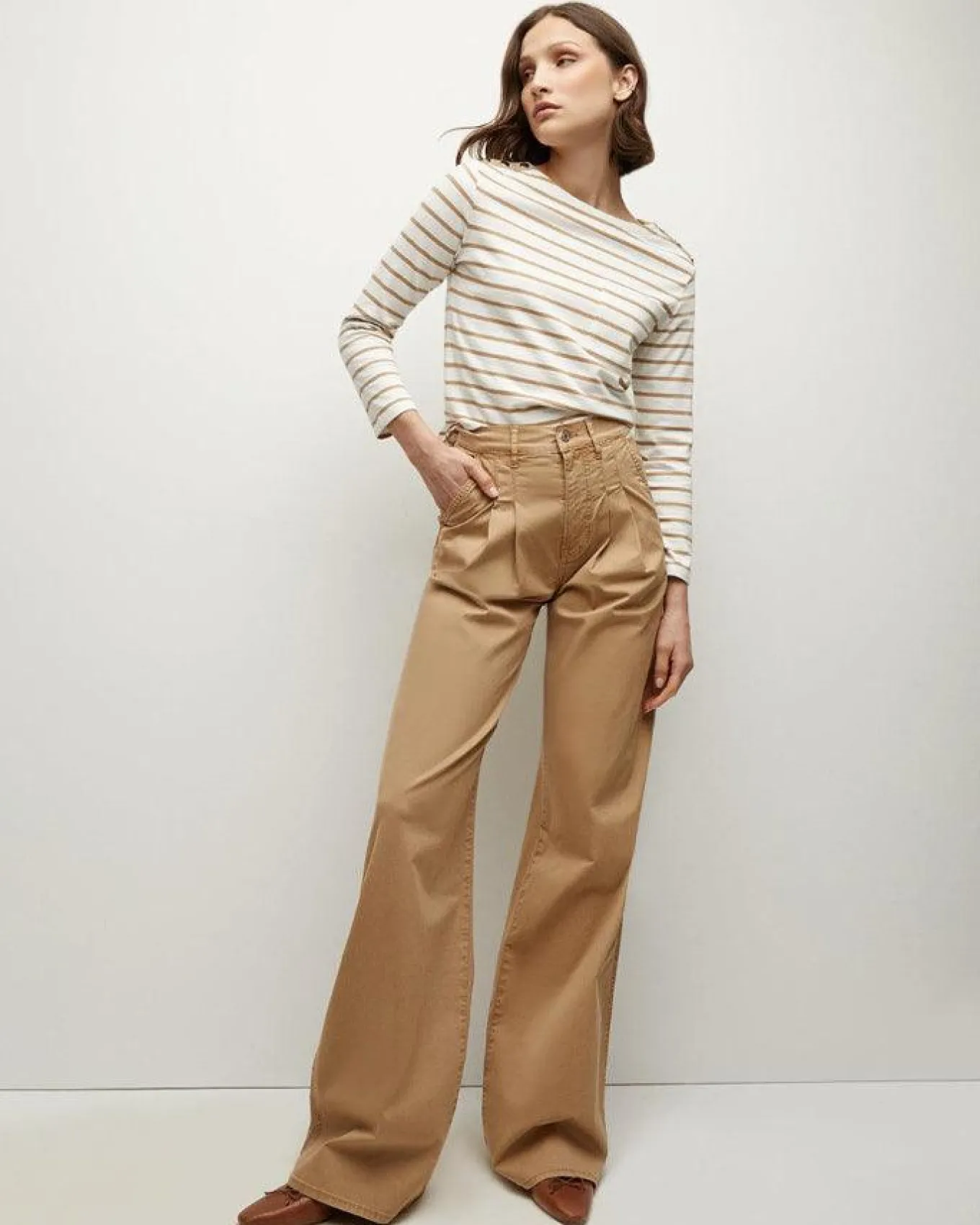 Veronica Beard Hovey Stripe Top