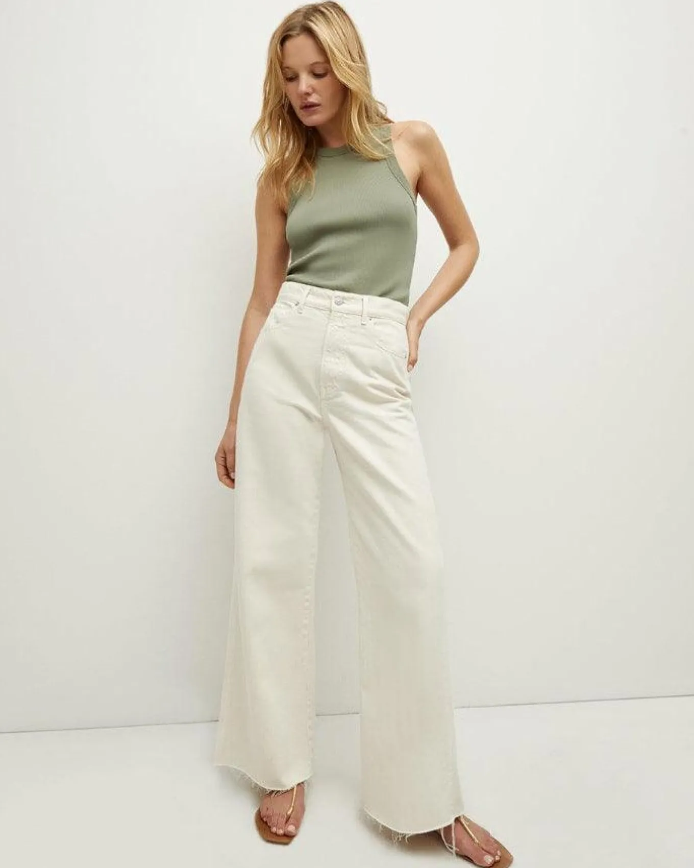 Veronica Beard Jordyn Cropped Tank
