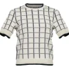 Veronica Beard Krissa Check Pullover
