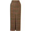 Veronica Beard Maxine Plaid Maxi Skirt