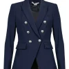 Veronica Beard Miller Dickey Jacket Navy-Silver