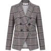 Veronica Beard Miller Multicolor Plaid Dickey Jacket