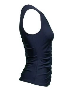 Veronica Beard Neeta Ruched Tank Top