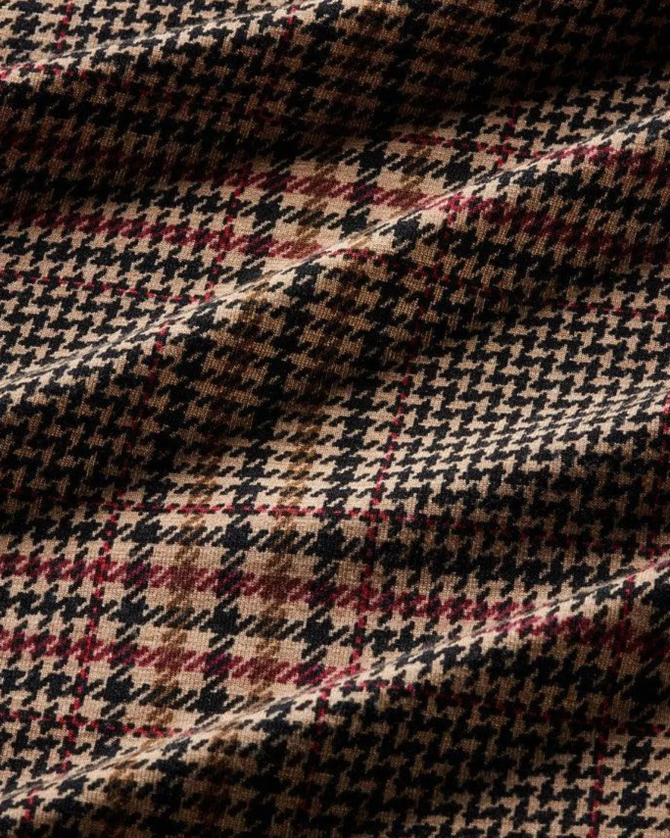 Veronica Beard Plaid Turtleneck Top
